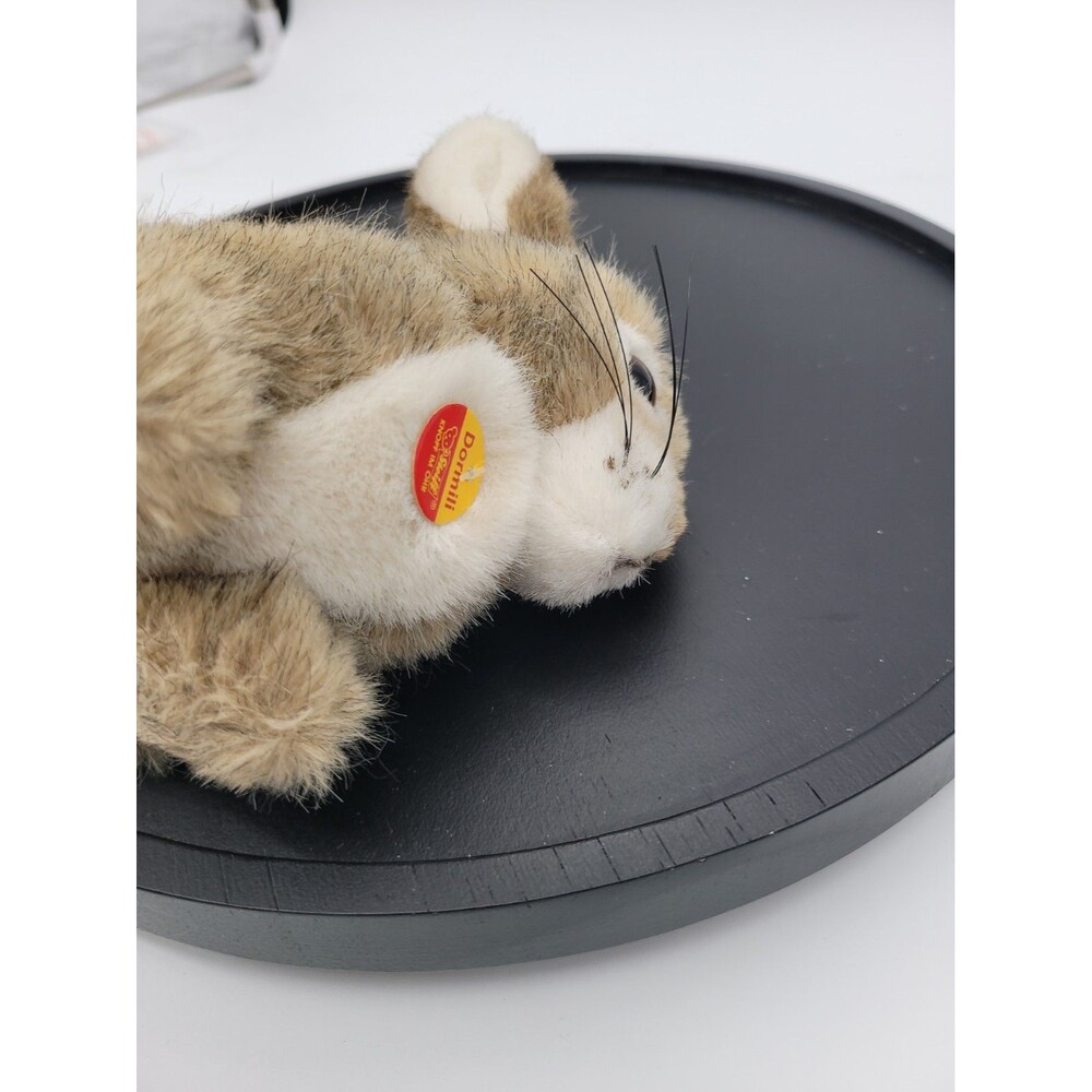 Steiff Knopf Im Ohr Dormili Hase 16 Rabbit 077708  Bunny New with Tags 6.5" Tall - Picture 9 of 9